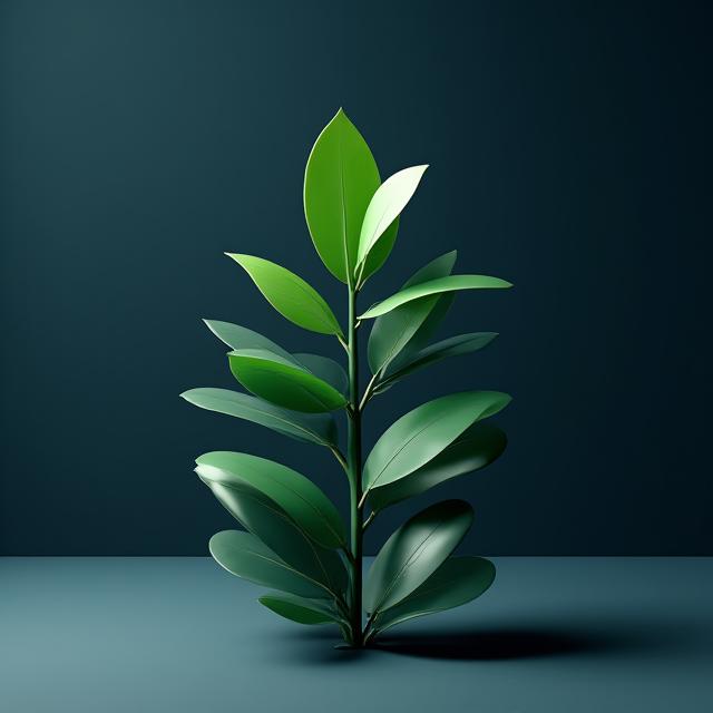 Abstract organic shapes representing legal structure and growth